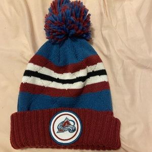 Colorado avalanche beanie